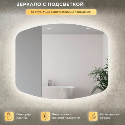 Лот: 25340575. Фото: 1. Зеркало с подсветкой Итана Arko. Зеркала