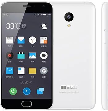 Лот: 6125850. Фото: 1. Meizu M2 mini белый, 4G LTE, Mediatek... Смартфоны