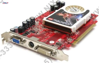 Лот: 8404936. Фото: 1. Видеокарта Radeon X1600pro 128Mb... Видеокарты