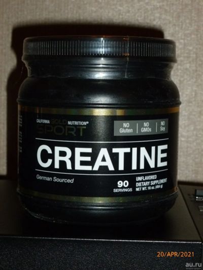 Лот: 11983567. Фото: 1. Креатин CGN Creatine Powder, 454... Спортивное питание, витамины