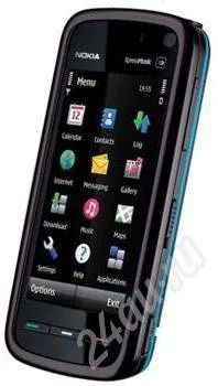 Лот: 350016. Фото: 1. Nokia 5800 XpressMusic blue. Смартфоны