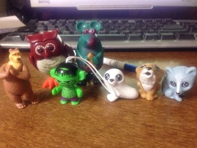 Лот: 3487561. Фото: 1. игрушки из киндера с рубля заводные... Игрушки