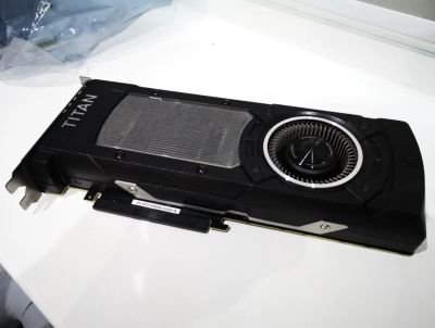 Лот: 15573470. Фото: 1. Видеокарта gtx Titan X 12Gb. Видеокарты