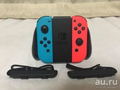 Лот: 13205866. Фото: 1. 2 Joy Con + держатель для Joy... Аксессуары для игровых приставок, консолей, геймпады
