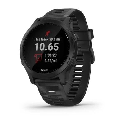 Лот: 14839704. Фото: 1. Garmin Forerunner 945 Black Спортивные... GPS-навигаторы