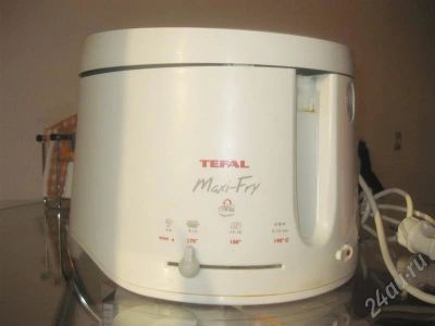Лот: 702005. Фото: 1. фритюрница tefal. Жаровни, казаны