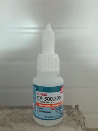 Лот: 7403580. Фото: 1. Клей cosmofen ca.500 20гр. Клеи, герметики, пена монтажная, клейкие ленты