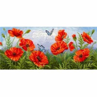 Лот: 5274441. Фото: 1. Торжество цветов. Маки. Набор... Вышивание
