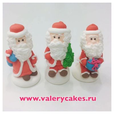 Лот: 8843681. Фото: 1. Сахарная фигурка "Дед мороз". Другое (кондитерские изделия, конфеты)