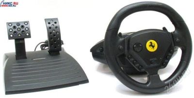 Лот: 1155718. Фото: 1. руль и педали thrustmaster enzo... Рули, джойстики