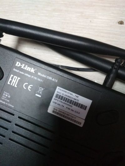 Лот: 15077190. Фото: 1. Wi fi роутер D-link dir 615. Маршрутизаторы (роутеры)
