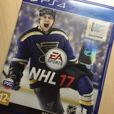 Лот: 11639626. Фото: 1. NHL 2017 на PS4. Игры для консолей