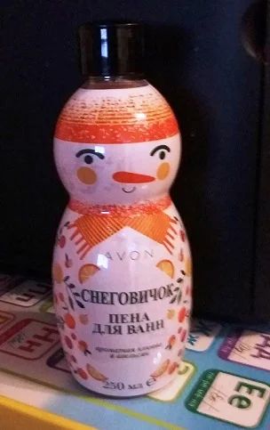 Лот: 6678190. Фото: 1. пена для ванны снеговичок. Уход за телом