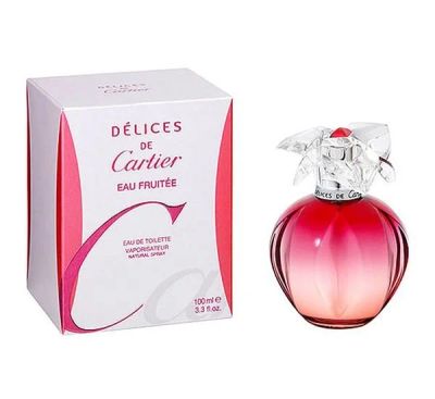 Лот: 11143080. Фото: 1. Cartier woman Delices Eau Fruitee... Женская парфюмерия