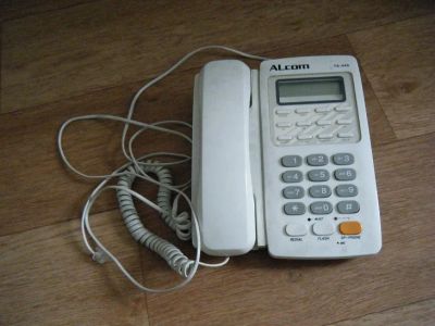 Лот: 6166158. Фото: 1. Проводной телефон Alcom TS 445. Проводные телефоны