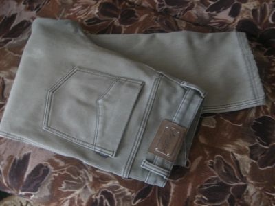 Лот: 8700518. Фото: 1. Джинсы мужские, коричневые, утепленные. Брюки, джинсы, шорты