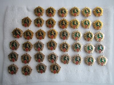 Лот: 24574828. Фото: 1. Значки ГТО 3 разряд (СССР). Количество... Сувенирные