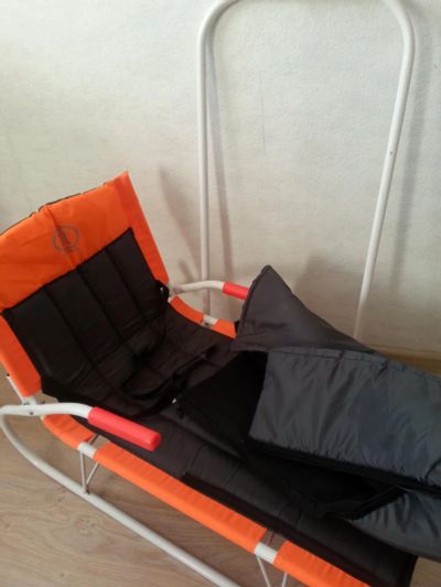 Лот: 7044181. Фото: 1. Санки Чистые Складные.Теплый чехол... Санки, снегокаты, ледянки, аксессуары