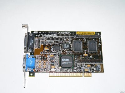 Лот: 16215094. Фото: 1. PCI 2Mb Matrox Mystique 618-02... Видеокарты