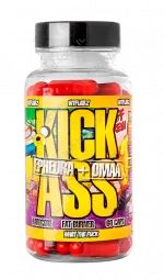 Лот: 16181470. Фото: 1. Kick Ass от WTF LABZ 60 капс... Спортивное питание, витамины