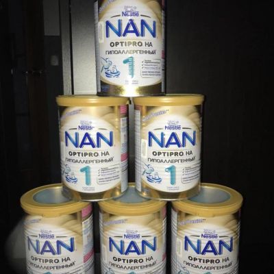 Лот: 11755679. Фото: 1. куплю коробку детской смеси nan... Детская гигиена