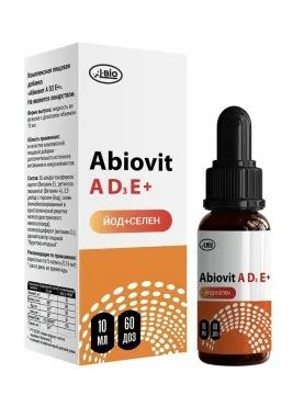 Лот: 22071183. Фото: 1. A-BIO, Абиовит «A D3 E +», жидкость... Игрушки