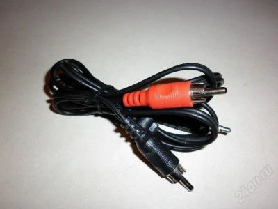 Лот: 838952. Фото: 1. шнур стерео 3.5мм - 2RCA. Шлейфы, кабели, переходники