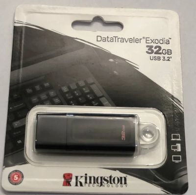 Лот: 20319224. Фото: 1. Флеш-накопитель USB 3.2 32GB Kingston... USB-флеш карты