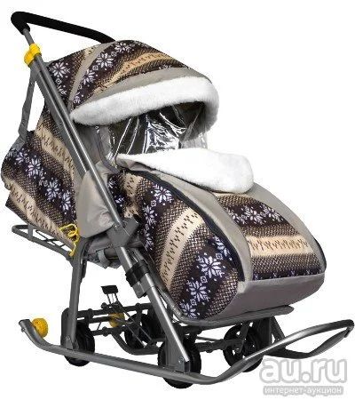 Лот: 10390080. Фото: 1. Санки-коляска «Galaxy kids 2... Санки, снегокаты, ледянки, аксессуары
