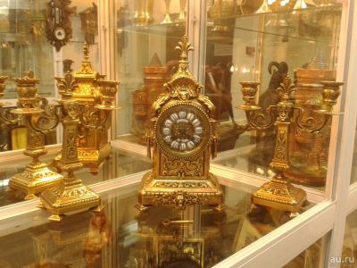 Лот: 9264838. Фото: 1. Часы Каминные-Гарнитур, 1860 год... Предметы интерьера и быта