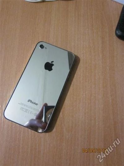 Лот: 2788000. Фото: 1. Apple Iphone 4 16 GB Chrom Sim... Смартфоны