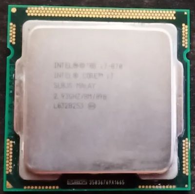 Лот: 19372639. Фото: 1. Процессор Intel Core i7-870 Lynnfield... Процессоры