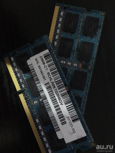 Лот: 13296594. Фото: 1. Оперативная память 2х4Gb. Оперативная память