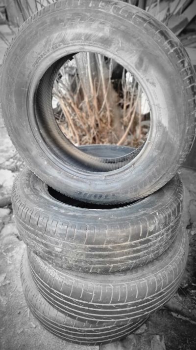 Лот: 18793944. Фото: 1. Bridgestone 215 65 r16 летние. Шины