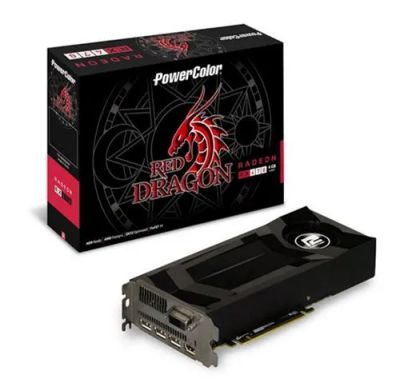 Лот: 20504293. Фото: 1. Видеокарта PowerColor AMD Radeon... Видеокарты