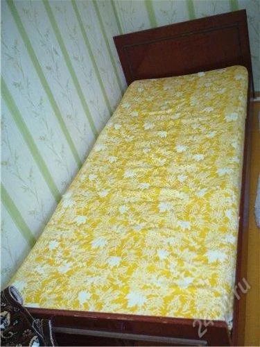 Лот: 2905637. Фото: 1. кровать с пружинным матрасом. Кровати