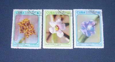 Лот: 3721612. Фото: 1. марки кубы цветы 1974г. Марки