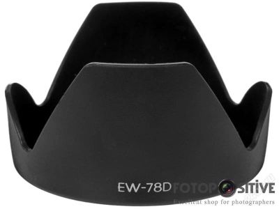 Лот: 1793773. Фото: 1. Бленда EW-78D для объективов Canon... Крышки, бленды