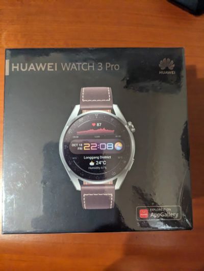 Лот: 19931528. Фото: 1. Смарт часы huawei watch 3 pro... Смарт-часы, фитнес-браслеты, аксессуары