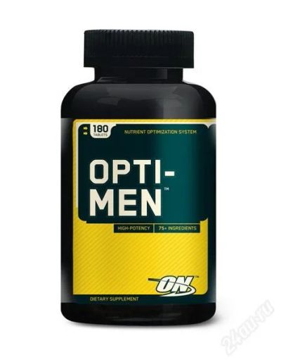 Лот: 2133436. Фото: 1. Opti-Men 180 tabs (Витаминно-минеральный... Спортивное питание, витамины