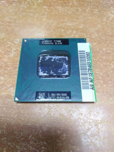 Лот: 21772038. Фото: 1. Процессор Intel T7300 (2.00/4M... Процессоры