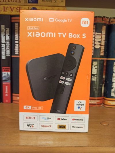 Лот: 24593784. Фото: 1. Приставка Mi Tv Box S 2nd gen. Медиаплееры