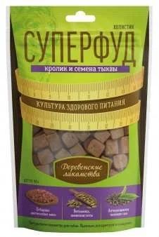 Лот: 16213165. Фото: 1. Дер.лак-ва д/соб.СУПЕРФУД Кролик... Корма