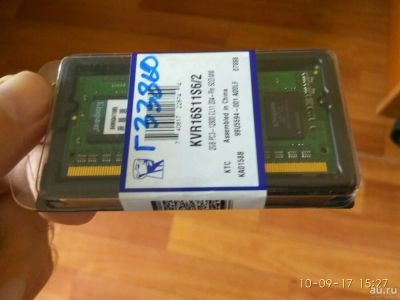 Лот: 10246126. Фото: 1. Модуль памяти DDR3 2GB Kingston... Оперативная память