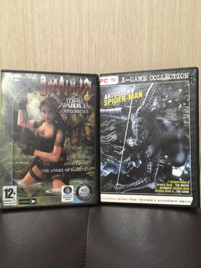 Лот: 18603329. Фото: 1. Tomb Raider. Spider-Man. Антологии... Игры для ПК