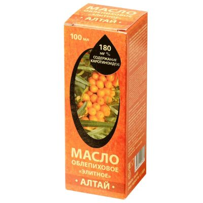 Лот: 23720429. Фото: 1. PL Облепиховое масло Элитное Алтай... Лекарства