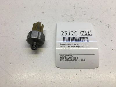Лот: 20382247. Фото: 1. Датчик давления масла Nissan Expert... Электрооборудование