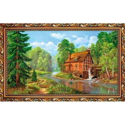 Лот: 17019034. Фото: 1. Картина репродукция 60*100 см... Произведения