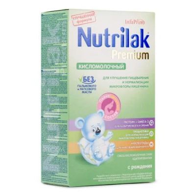 Лот: 11226617. Фото: 1. Смесь Nutrilak Premium сухая кисломолочная... Детское питание