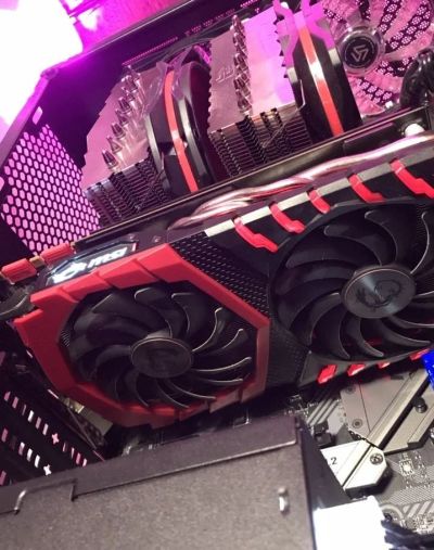 Лот: 14610164. Фото: 1. Msi gtx 1080 gaming x 8g. Видеокарты